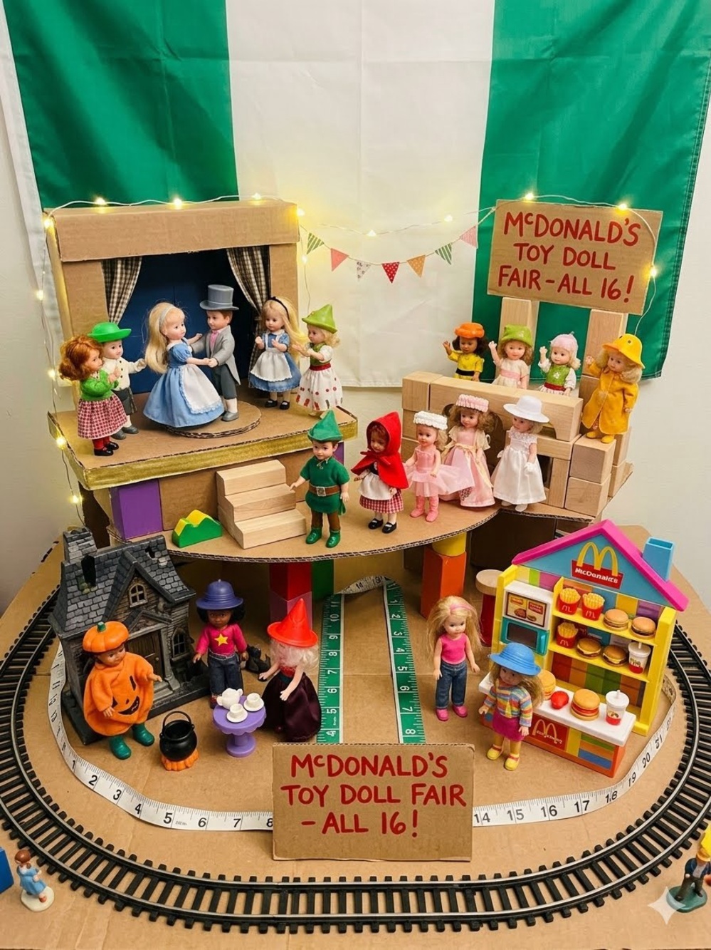 Vintage Madame Alexander McDonald's Happy Meal Doll Lot of 16. GUC collectible